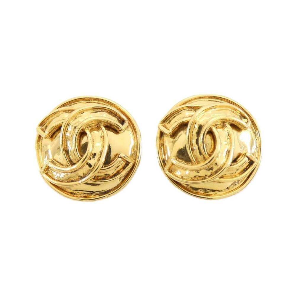 CHANEL Authentic Gold Earrings